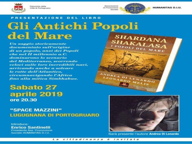 Gli antichi popoli del mare - Presentazione libro