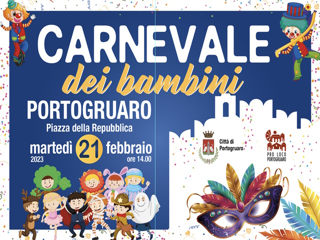 Carnevale dei Bambini a Portogruaro