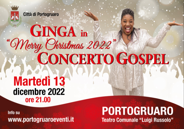 GINGA in "Merry Christmas 2022" - Concerto Gospel
