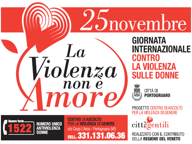 Giornata Internazionale contro la Violenza sulle Donne