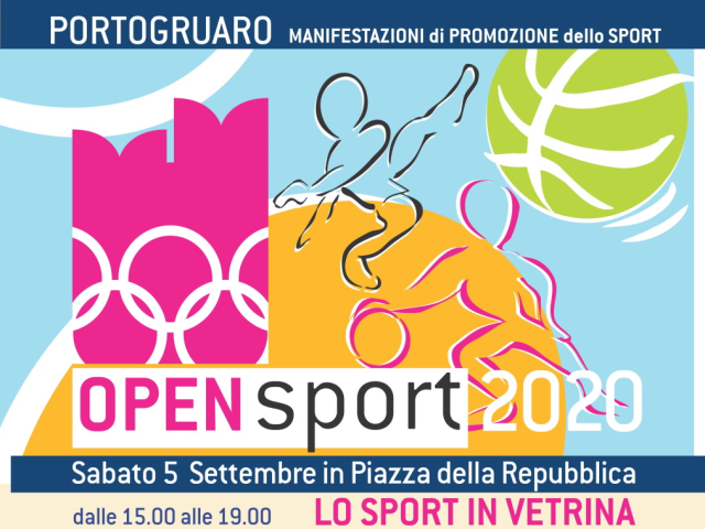 Open Sport 2020 - Sabato 05 settembre a Portogruaro
