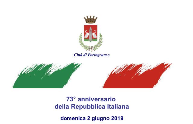 73° anniversario della Repubblica Italiana