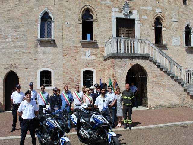 Due nuovi motocicli in dotazione alla Polizia Locale del Portogruarese